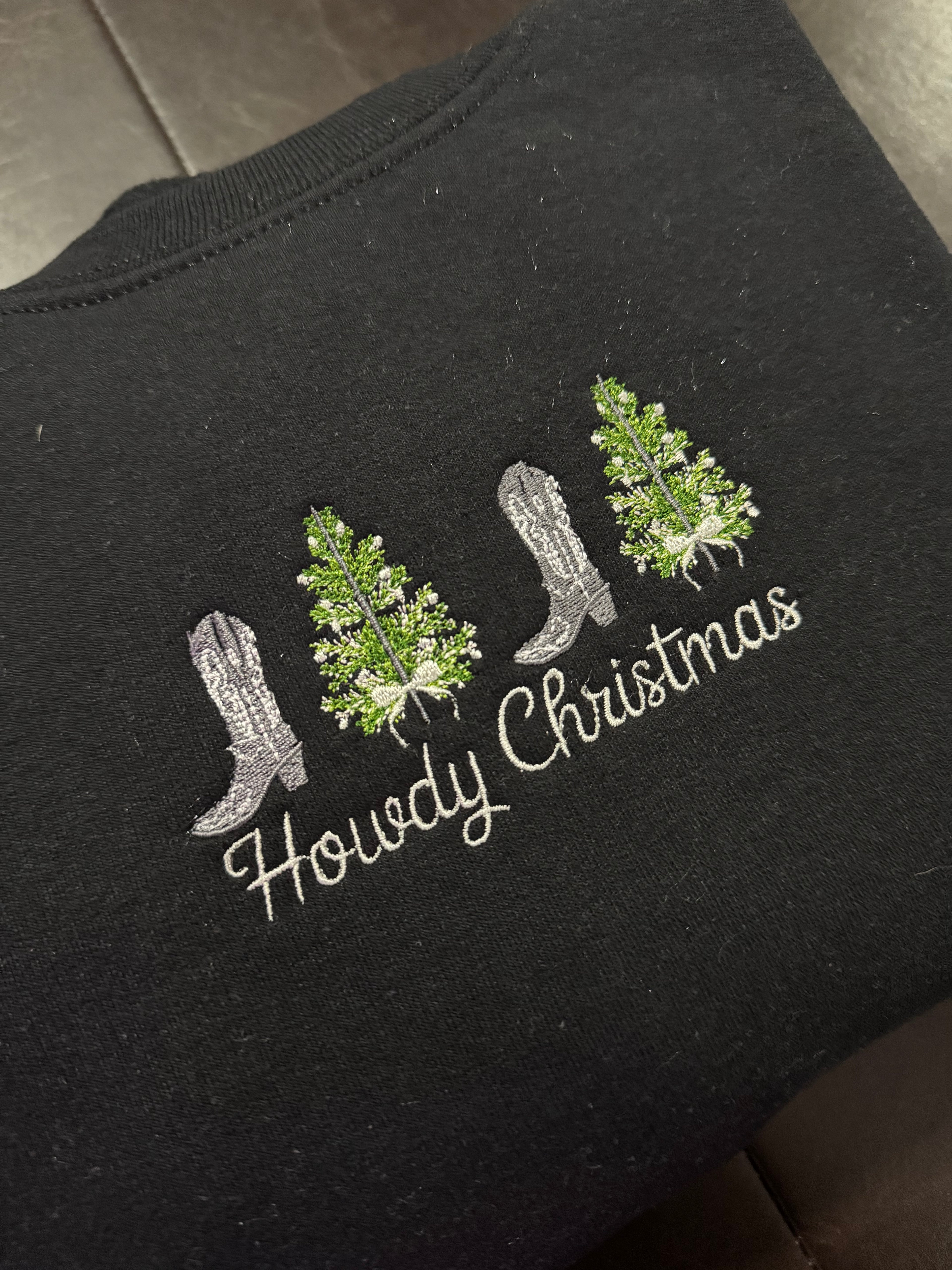“Howdy Christmas” Sweater